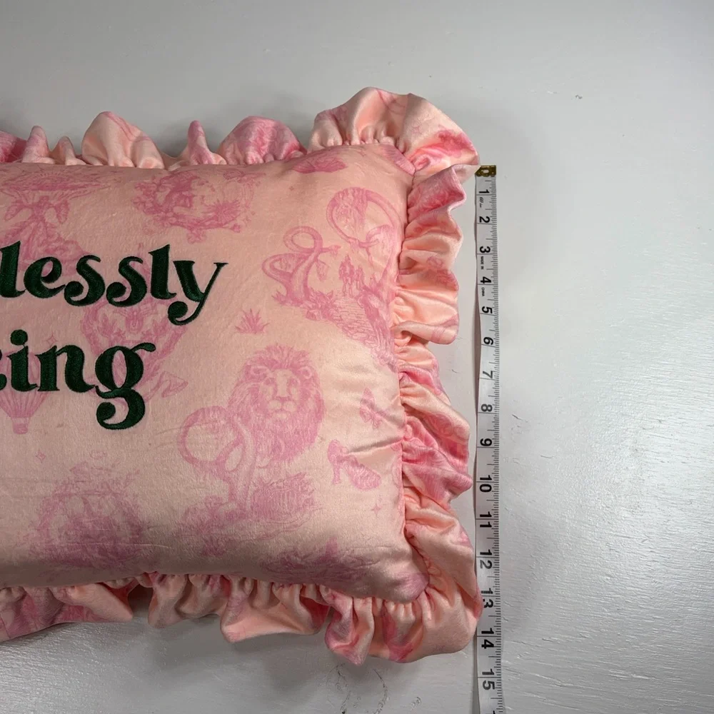 Decorative pillow from wicked - katie kime collab “Be Fearlessly Amazing” 20x13